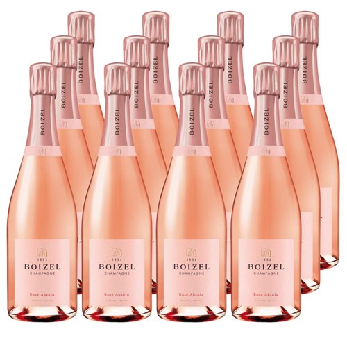 Boizel Rose Absolu Champagne 75cl Case of 12 Champagne